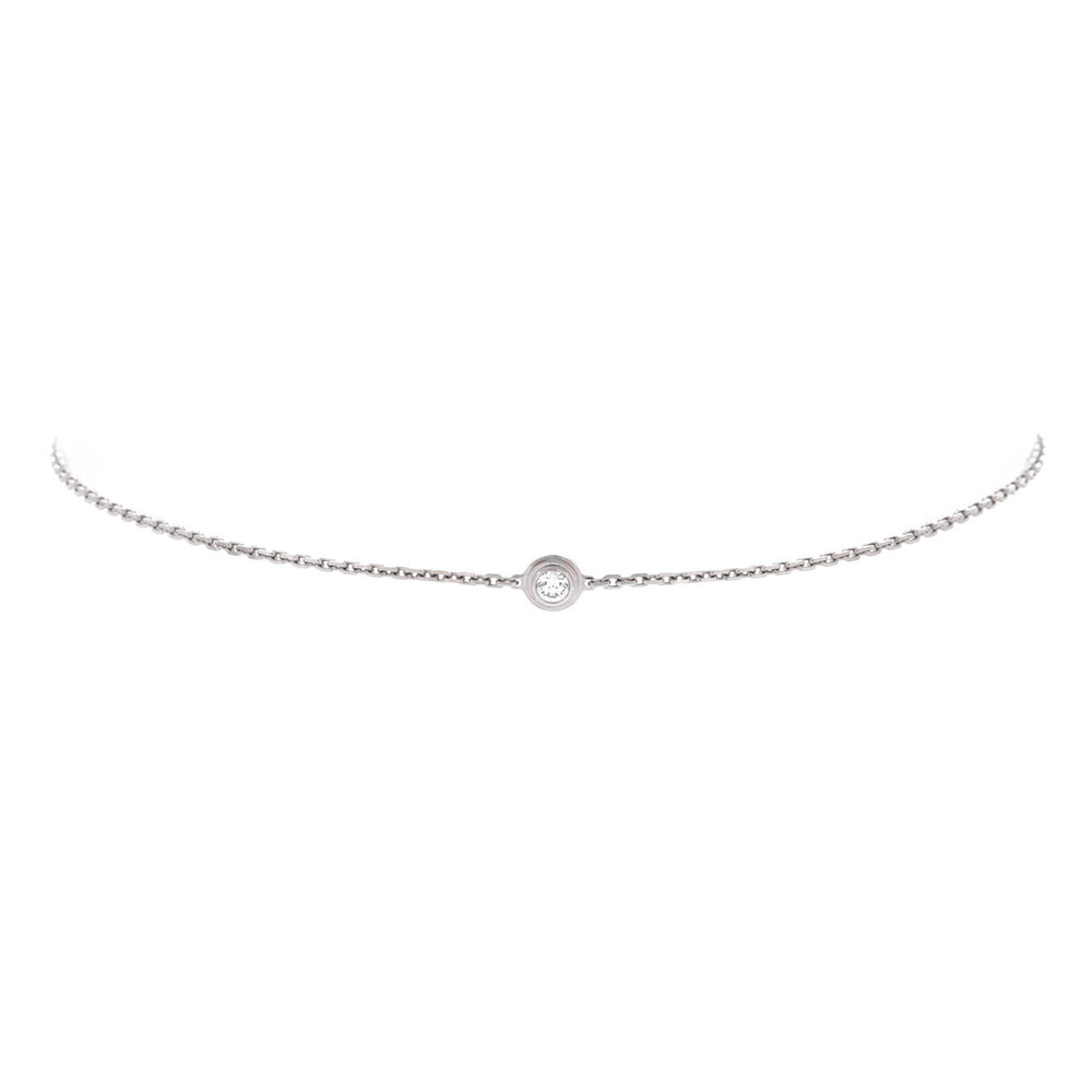 Cartier XS D'Amour Bracelet 18K White Gold and Diamond
